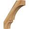 Ekena Millwork 6"W x 24"D x 28"H Balboa Rough Sawn Knee Brace, Western Red Cedar BRC06X24X28BOA00RWR - alternate 1
